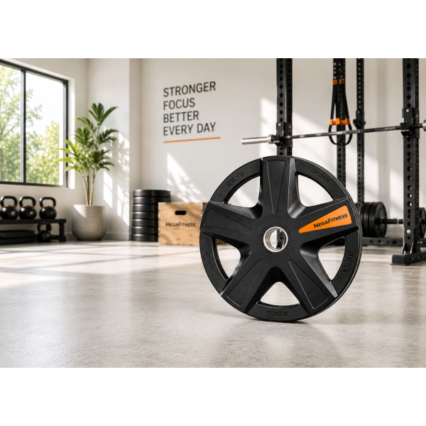 Olympic Plates With Handles 25Kg|Megafitness