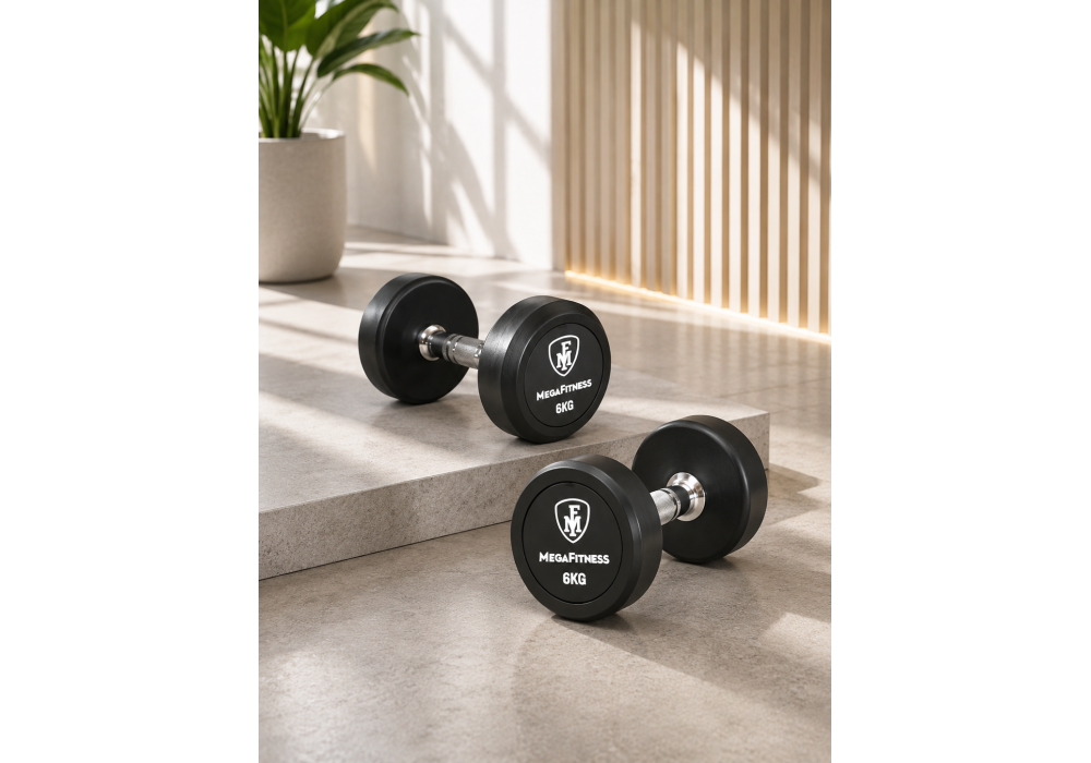 Elite Dumbbell 6Kg|Megafitness