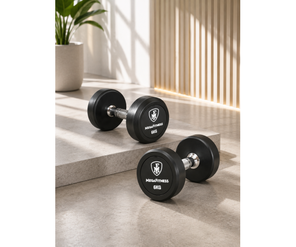 Elite Dumbbell 6Kg|Megafitness