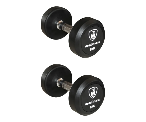 Elite Dumbbell 6Kg|Megafitness