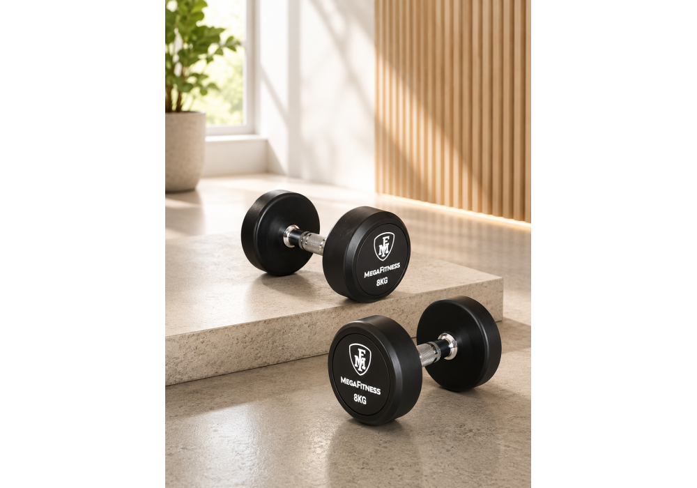 Elite Dumbbell 8Kg | Megafitness