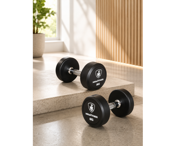 Elite Dumbbell 8Kg | Megafitness
