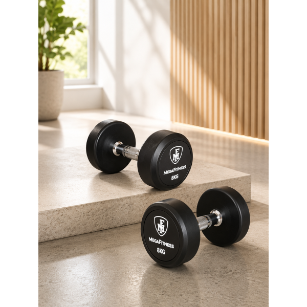 Elite Dumbbell 8Kg | Megafitness