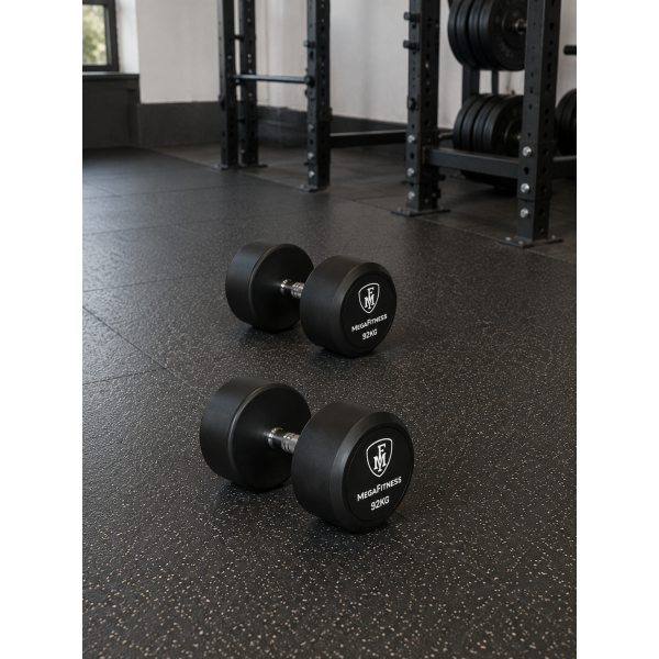 Round Dumbbell 32Kg|Megafitness