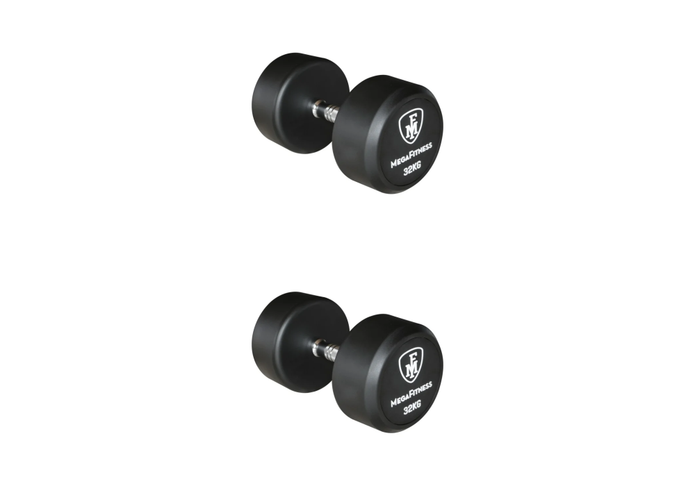 Round Dumbbell 32Kg|Megafitness