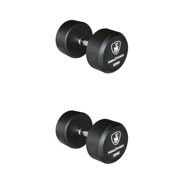 Round Dumbbell 32Kg|Megafitness