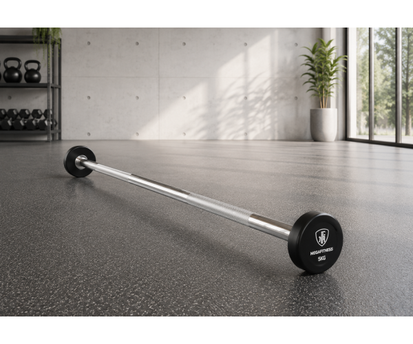 Fixed Straight Barbell 5Kg | Megafitness