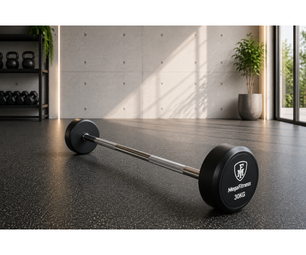Fixed Straight Barbell 30Kg | Megafitness