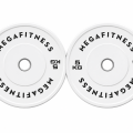 Bumber Plate Olympic Type White 5kg|Megafitness