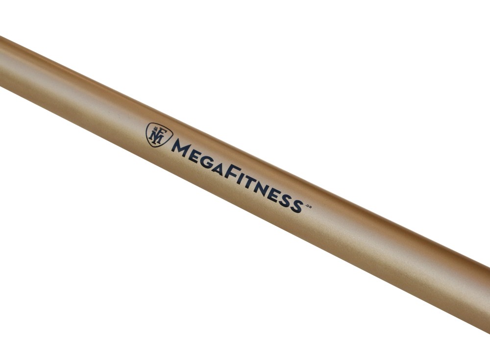 Μπάρα Ολυμπιακού Τύπου Competition Cerakote Χρυσό-Μαύρο 20kg| MegaFitness