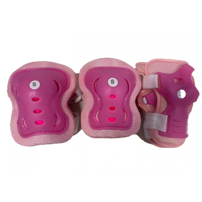 320321 Παιδικά Προστατευτικά Ροζ Roller Skating Megafitness