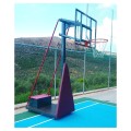 Portable Basketball System with Adjustable Backboard 0.90 x 1.20|Megafitness