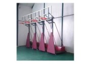 Portable Basketball System with Adjustable Backboard 0.90 x 1.20|Megafitness