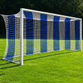 Two Colour Football Goal Nets White-Blue | Megafitness