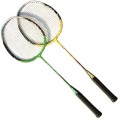 Badminton Set – 2 Rackets & 3 Nylon Shuttlecocks |Vixen
