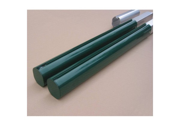 Aluminum tennis posts round Ø120mm