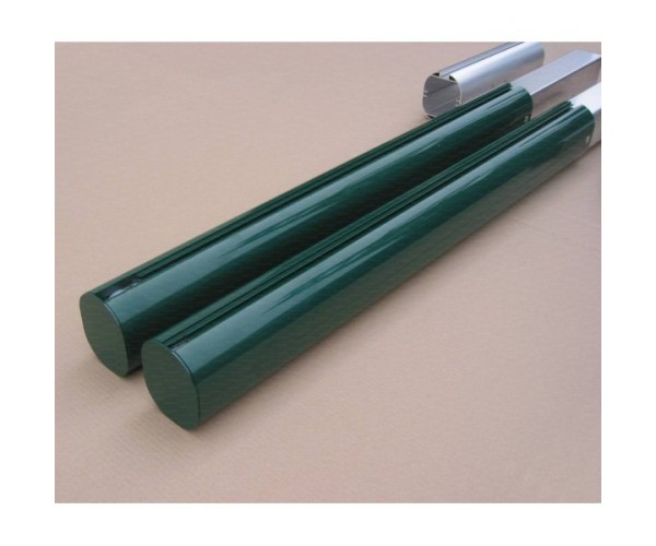 Aluminum tennis posts round Ø120mm