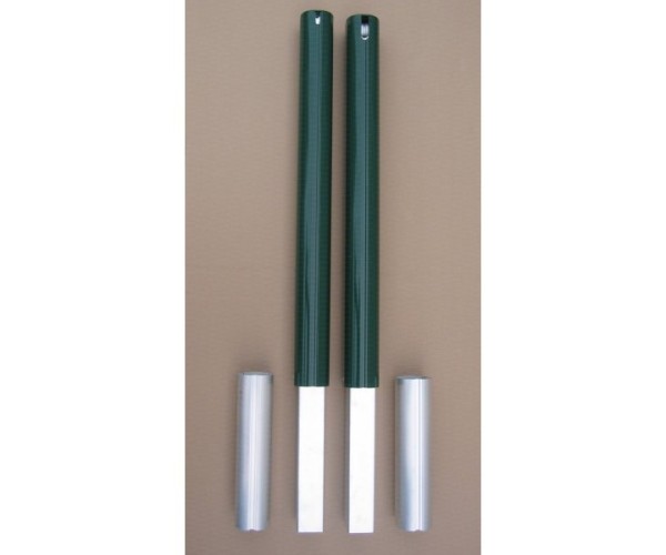 Aluminum tennis posts round Ø120mm