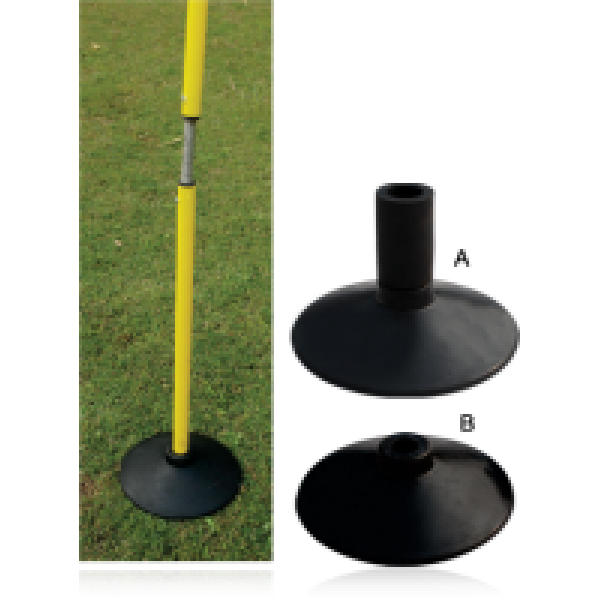 Elastic Pole Base 25mm|Megafitness