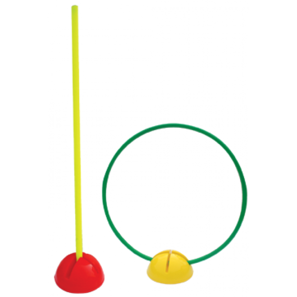 Training Pole and Ring Base|Megafitness