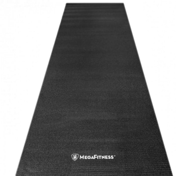 158888 Στρώμα γυμναστικής Yoga Pilates Μαύρο 173x61x0,6cm Megafitness