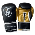 Boxing Kickboxing Gloves 12oz Black/Gold | Megafitness