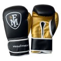 Boxing Kickboxing Gloves 10oz Black/Gold | Megafitness
