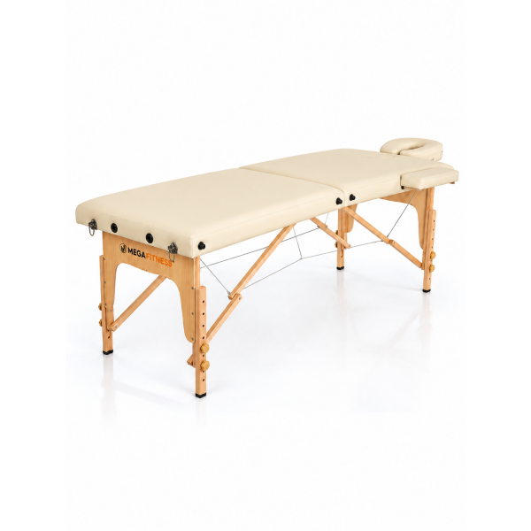 Physiotherapy - Massage Bed Classic 2 Cream|Megafitness
