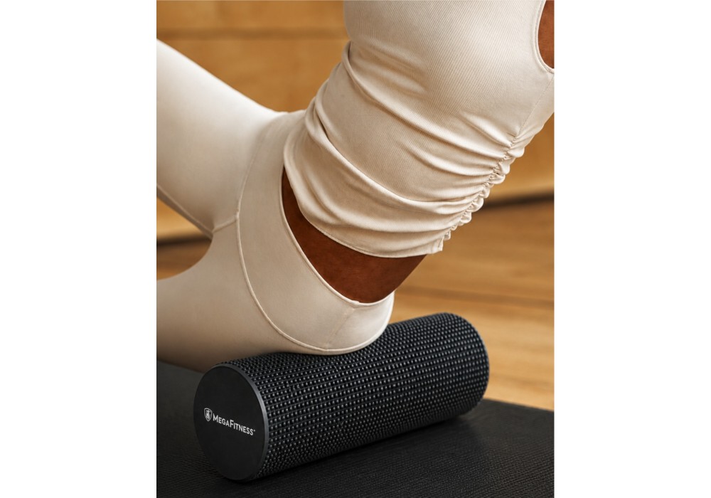Foam Roller Black 90 cm x 15 cm |Megafitness