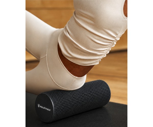 Foam Roller Black 90 cm x 15 cm |Megafitness