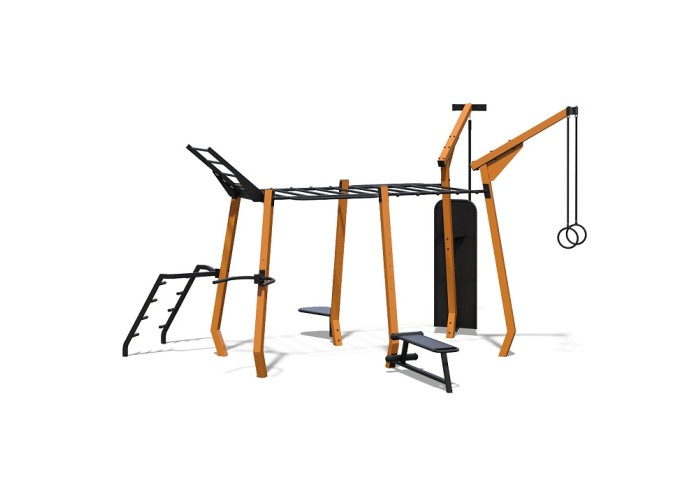 Πολυσταθμός Μονόζυγο Κρίκοι | Megafitness