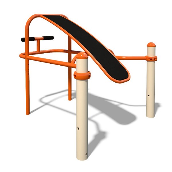 Κατακλινής Πάγκος Κοιλιακών | Μegafitness