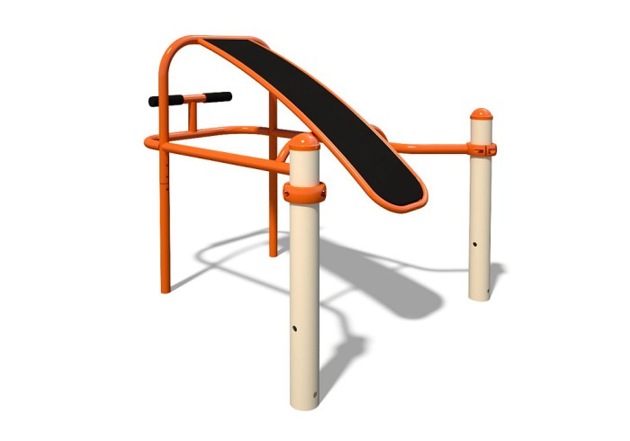 Κατακλινής Πάγκος Κοιλιακών | Μegafitness