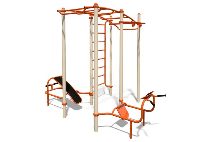 Μονόζυγο - Κοιλιακοί - Ραχιαίοι | Megafitness
